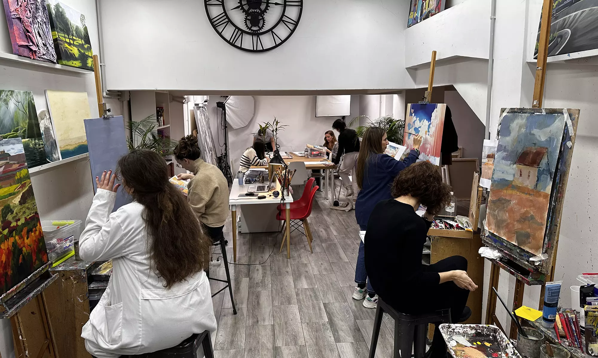 Desayuno con arte o BeerArt: pintura y bebida para 1 o 2 personas