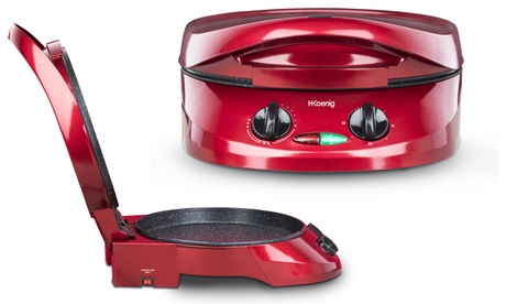 Fornetto elettrico con 2 piastre di cottura H.Koenig da 180 W