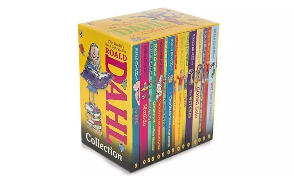 Roald Dahl Collection Paperback Book Boxed Set (15-Piece) - Primary Image