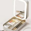 Image 8: Travel Makeup Bag with LED Mirror