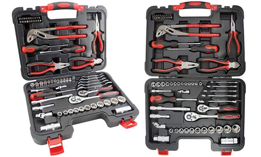 Image 1: 65-Piece Assorted Tool Kit