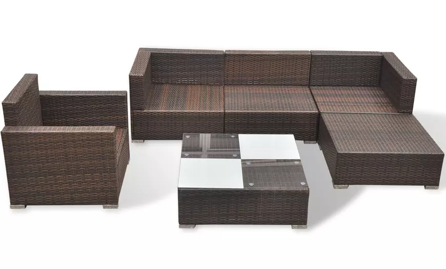 Image 28: Tuinset poly rattan