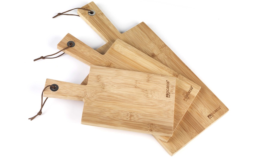 Image 5: Progress Three-Piece Chopping Board Set