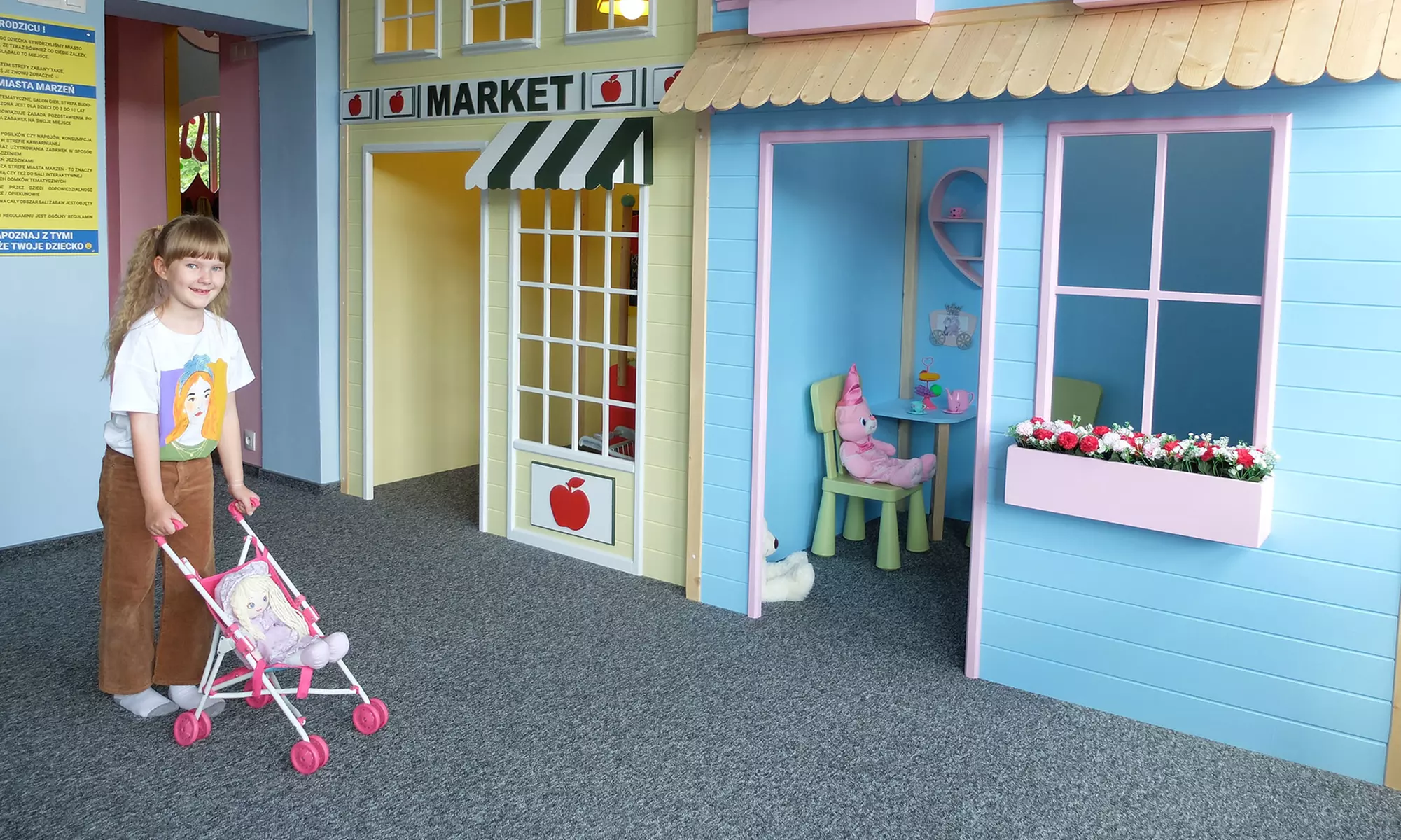 Wejście do sali zabaw dla 1-3 dzieci na godzinę lub cały dzień