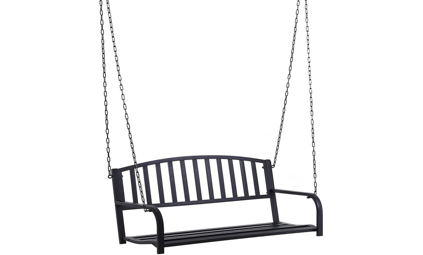 Image 4: Outsunny Swing Bench