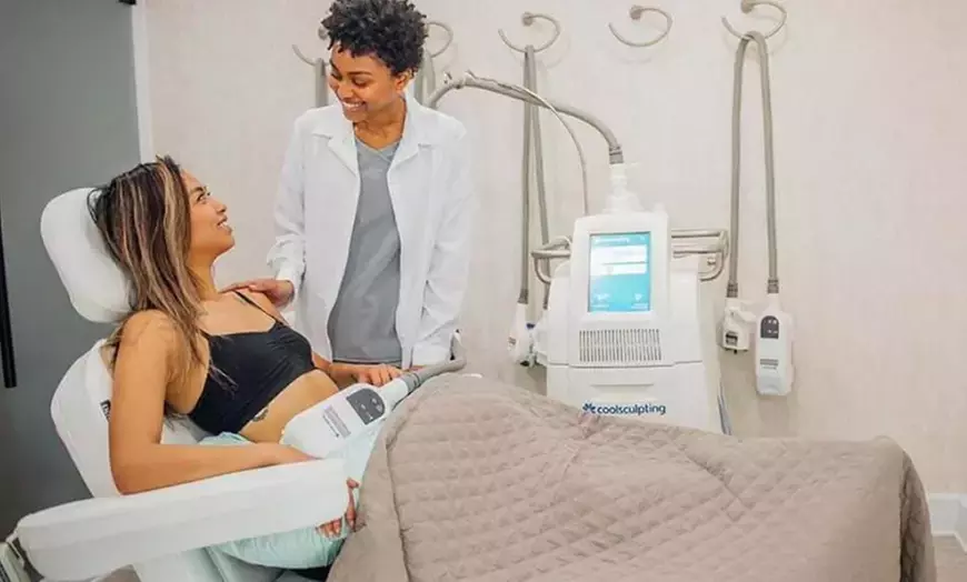 Experience Coolsculpting at Dolce Lounge Aesthetics and Wellness with options for one or two cycles and up to 12% off - Primary Image