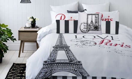 Up To 42% Off On Paris Comforter Set (7-piece) 