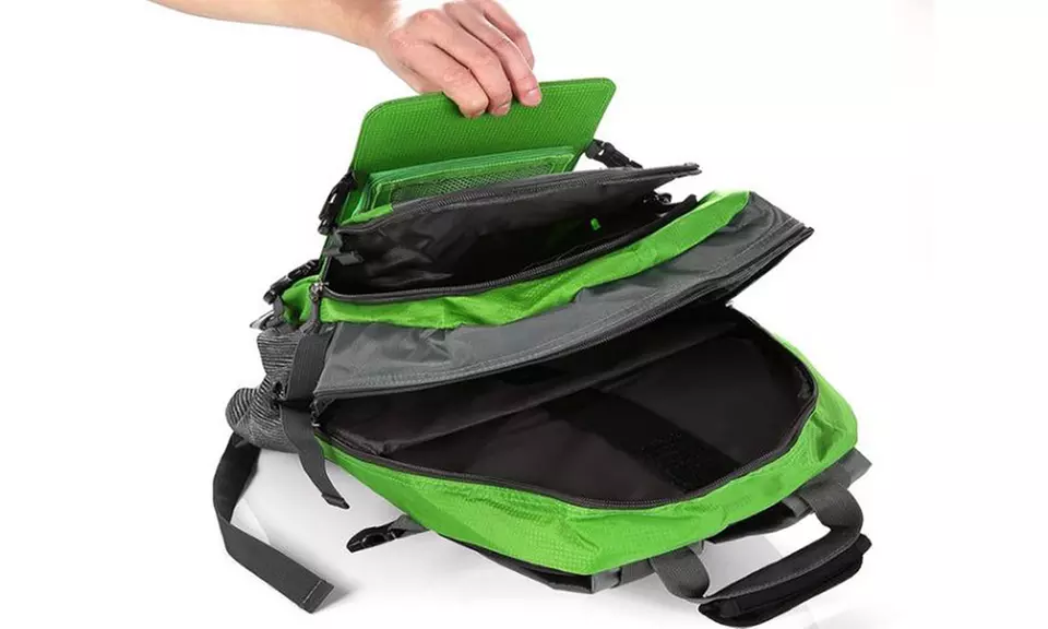 Sac à dos pour randonnée avec batterie de recharge solaire 10000 mAh en option - Second Medium