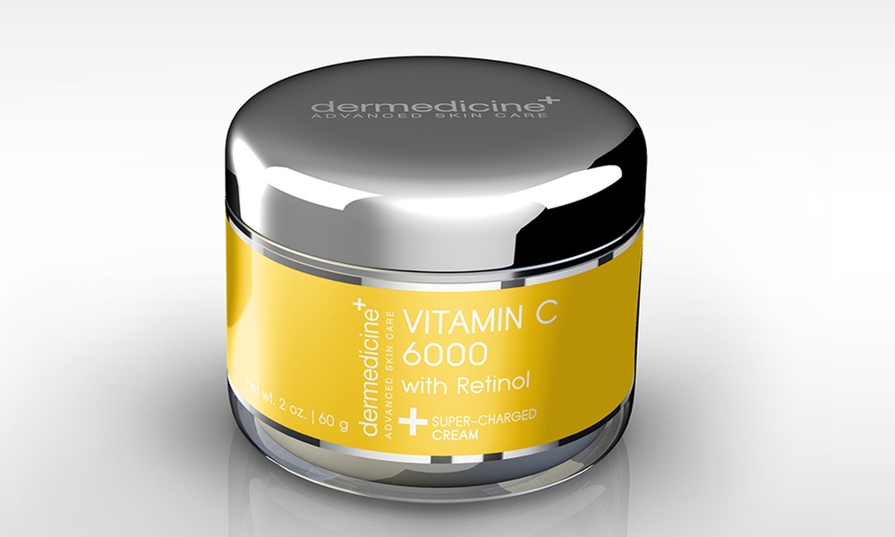 Dermedicine Super Cream with Retinol, Vitamin C, and Hyaluronic Acid (2oz)