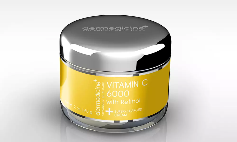 Dermedicine Super Cream with Retinol, Vitamin C, and Hyaluronic Acid (2oz) - Primary Image