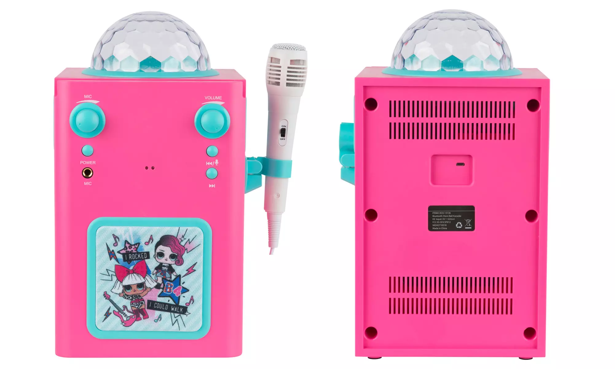 LOL Surprise Bluetooth Disco Ball Karaoke Kit - Primary Image