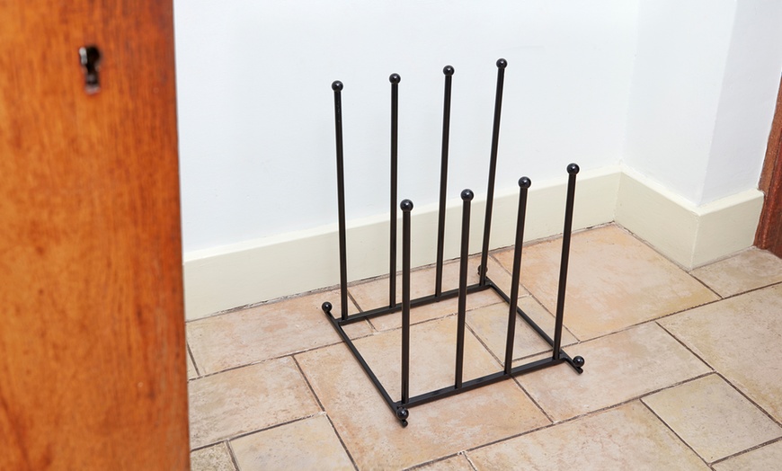 Image 6: Two-Tier Boot Stand