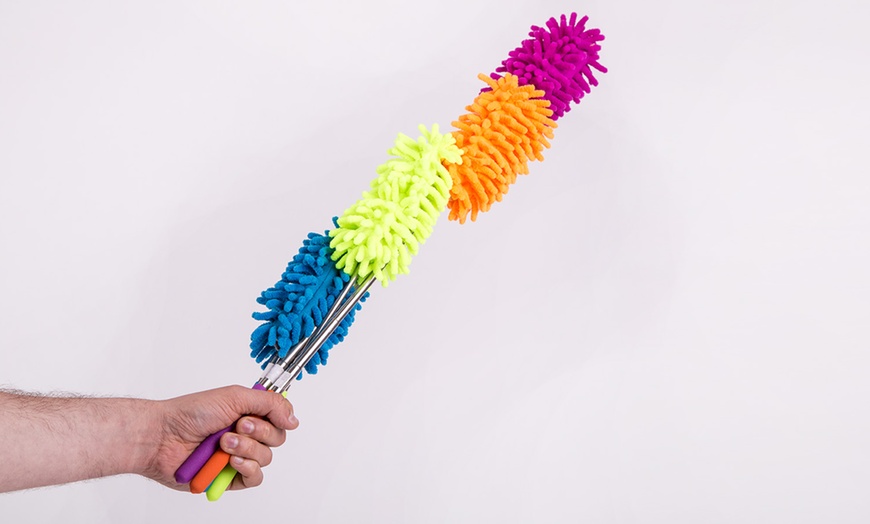 Image 3: Extendable Microfibre Duster