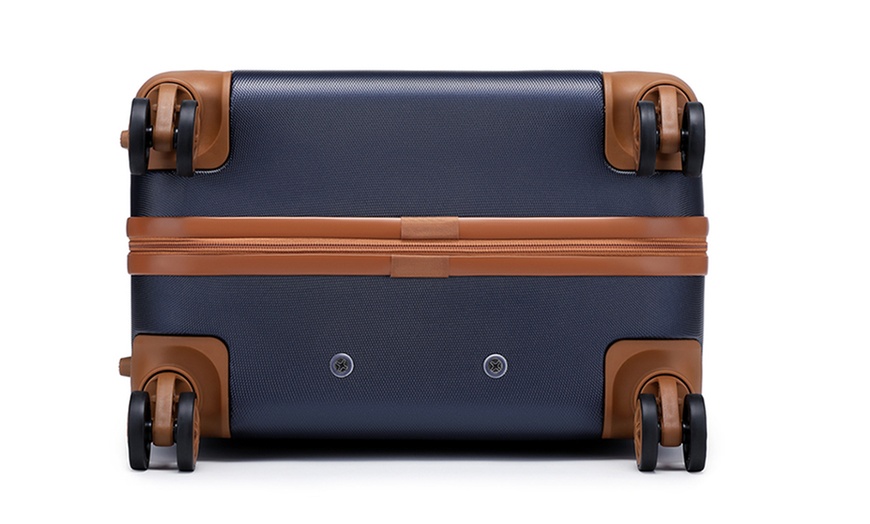 Image 24: Valise ABS avec design circulaire