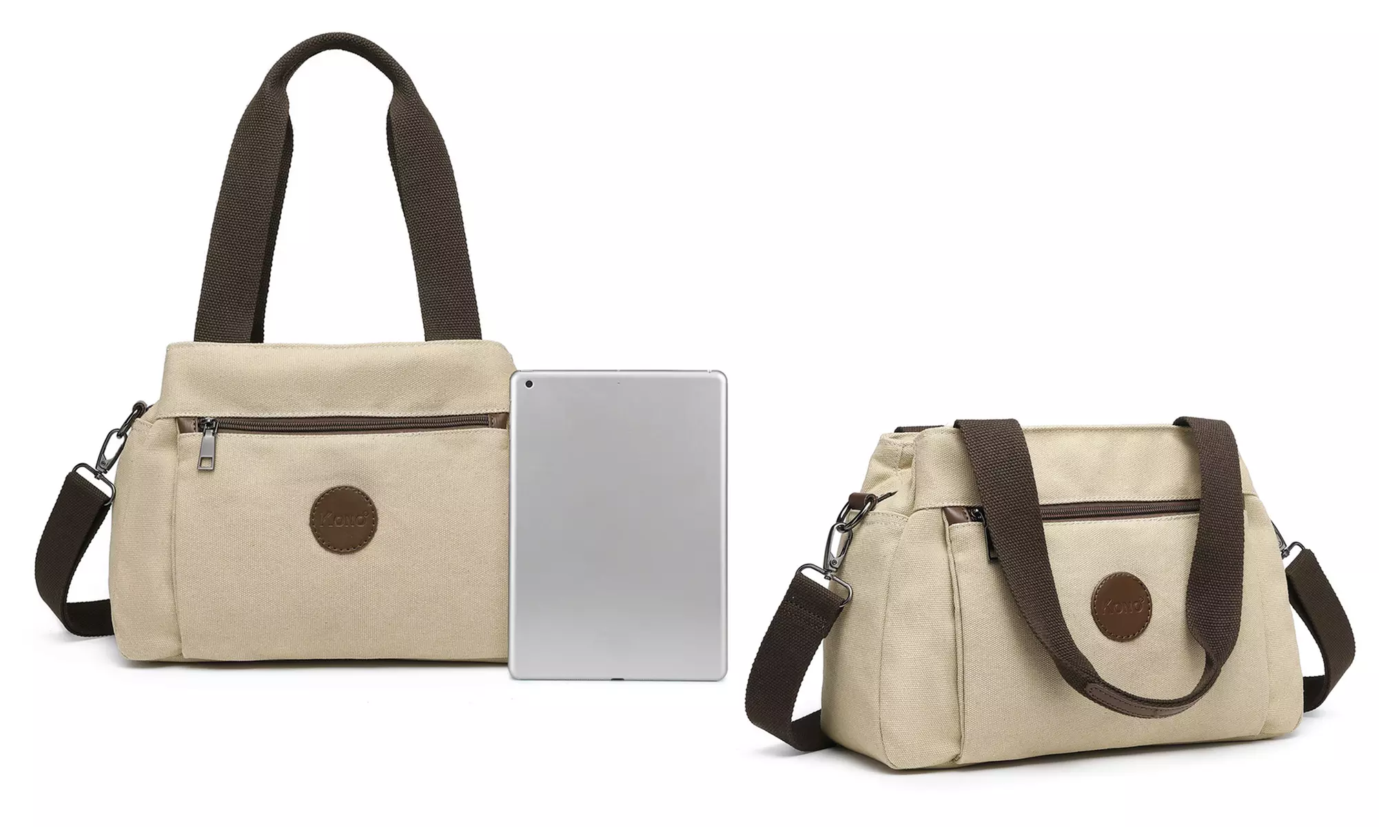 Sac en bandoulière multifonction en toile