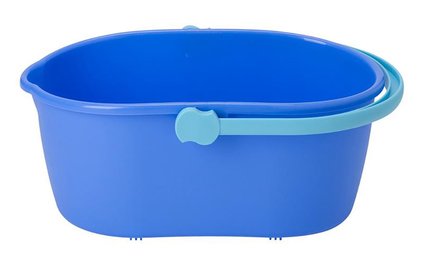 Image 11: Spontex Mop and Bucket Set