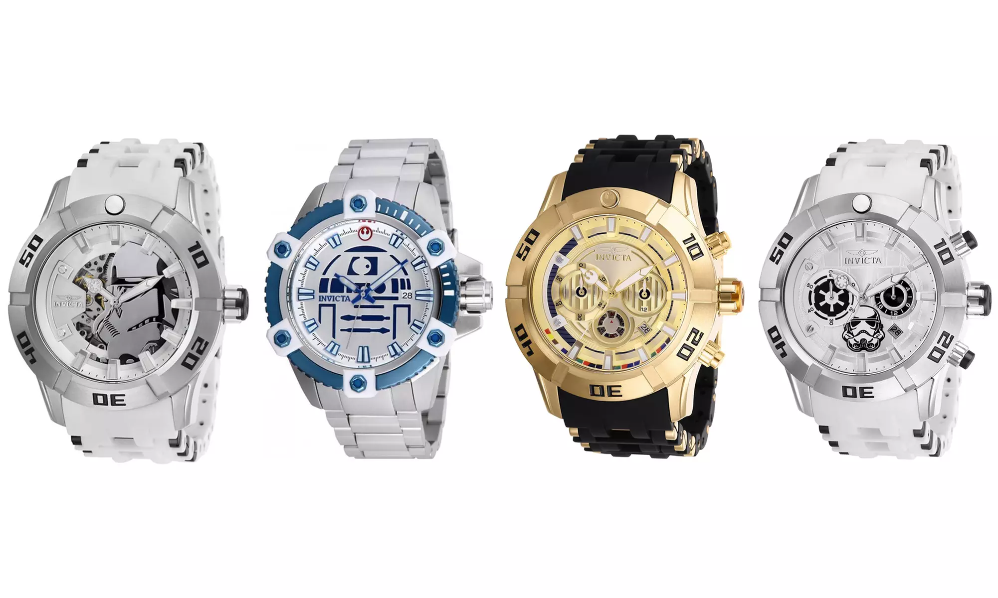 Invicta Mens Star Wars Quartz Multifunction Watch - Primary Image