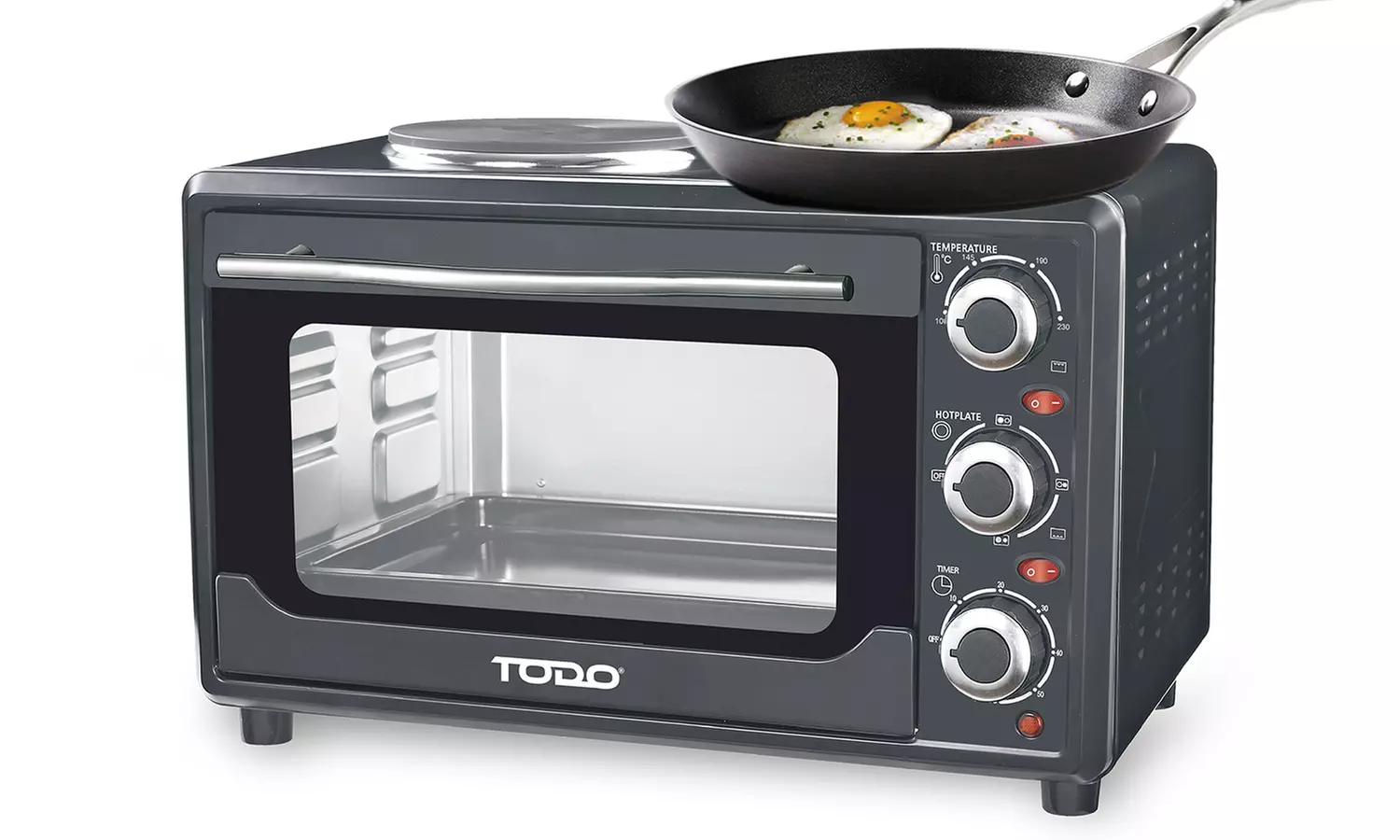 Electric Oven Two Hot Plates or Electric Multifunction Cooking Pot