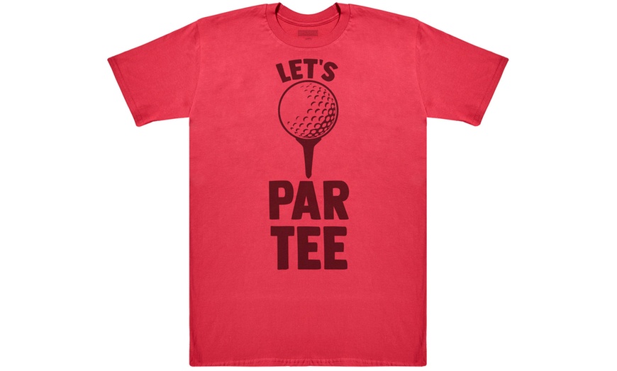 Image 5: Men's Golf Print T-Shirt