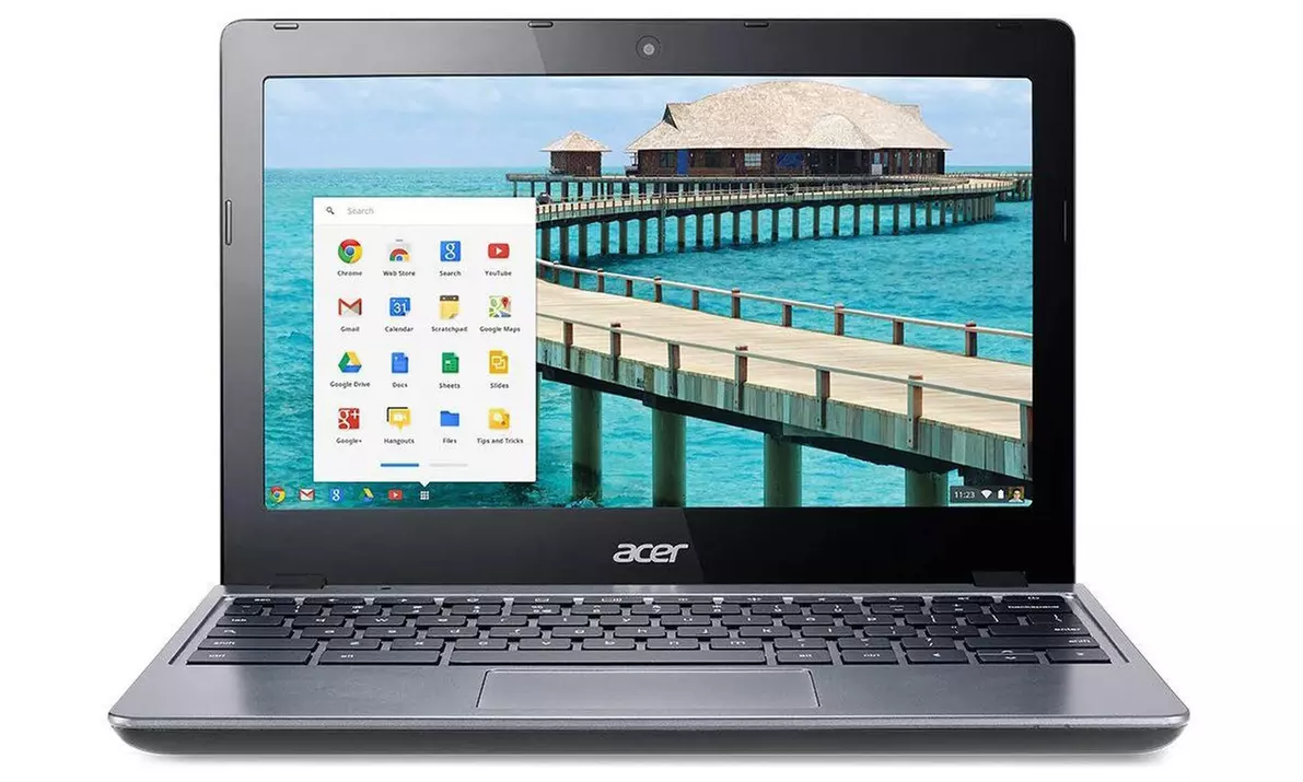 Acer 11.6" Chromebook with Intel Celeron 2955U Processor, 2GB RAM, and 16GB SSD (Scratch & Dent) - Primary Image