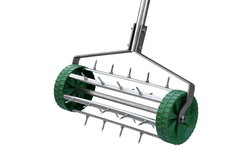 Lawn Garden Aerator Roller Wheel | Groupon Goods