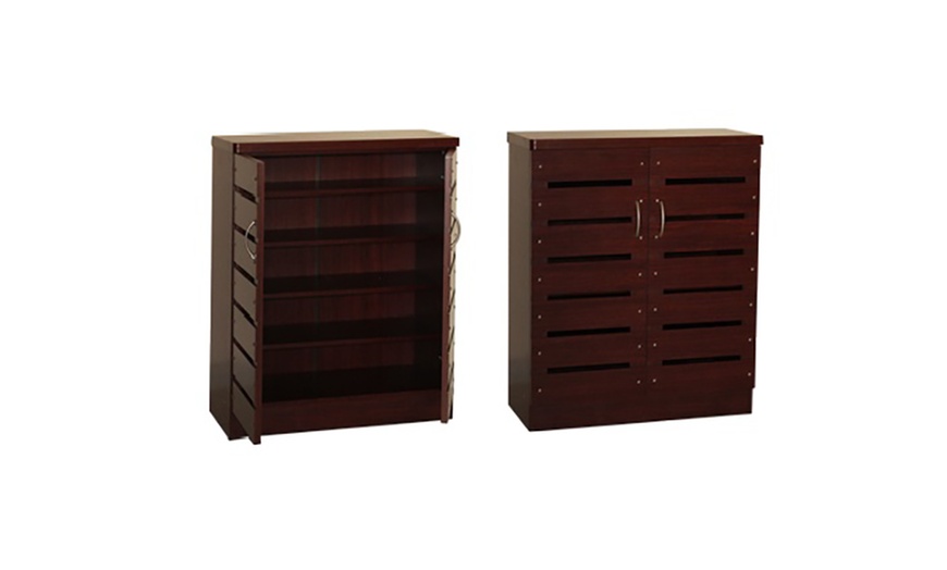 Image 11: Two-Door Shoe Cabinet