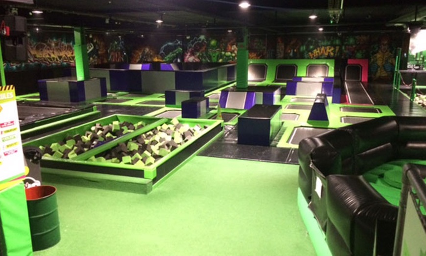 Image 8: Trampoline Park Entry