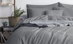 Cotton-Linen Blend Sheet Set