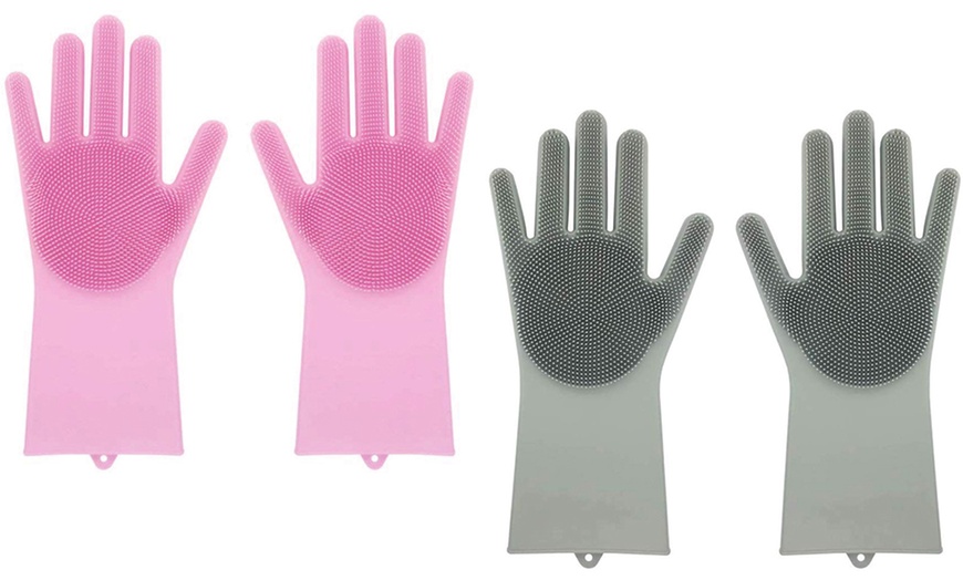 Image 8: Silikon-Handschuhe