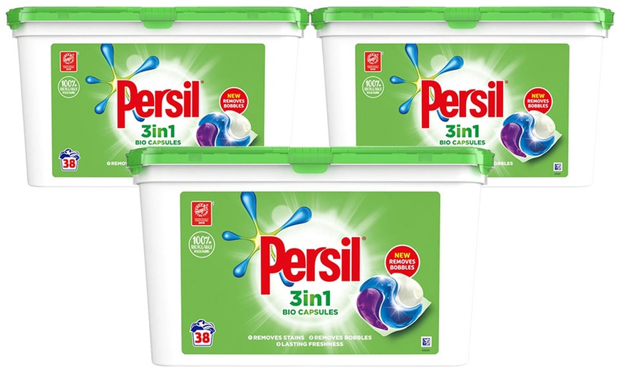 Image 13: Three or Six Packs of Persil Caps 38W Triotube 24.5ml