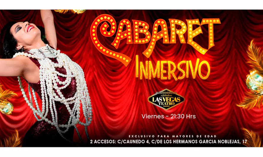 Cena y espectáculo para 2, 4 o 6 personas