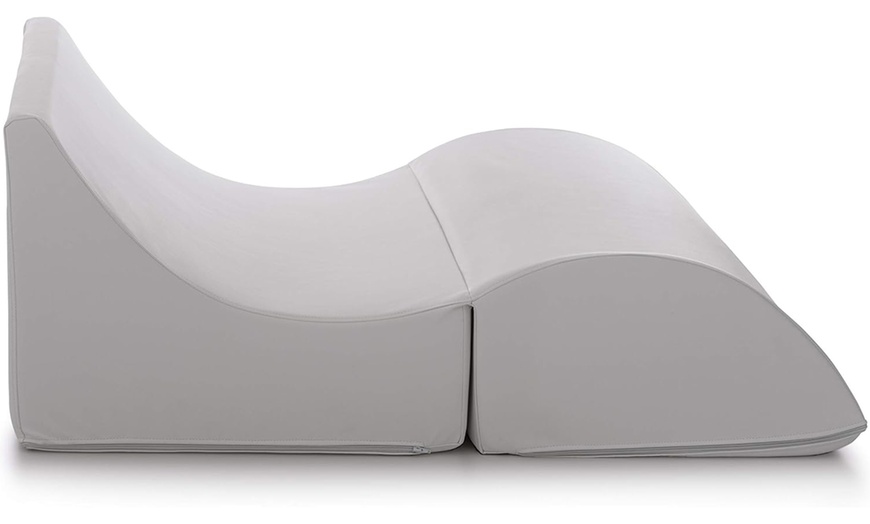 Image 8: Puf chaise longue convertible