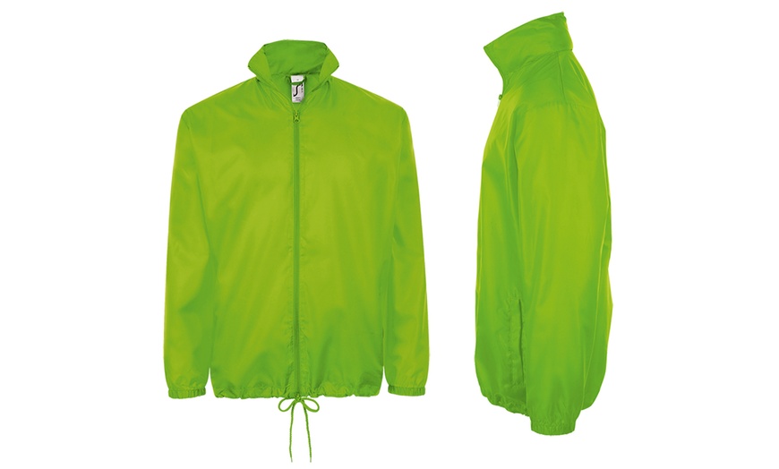 Image 9: Unisex Waterproof Wind Jacket