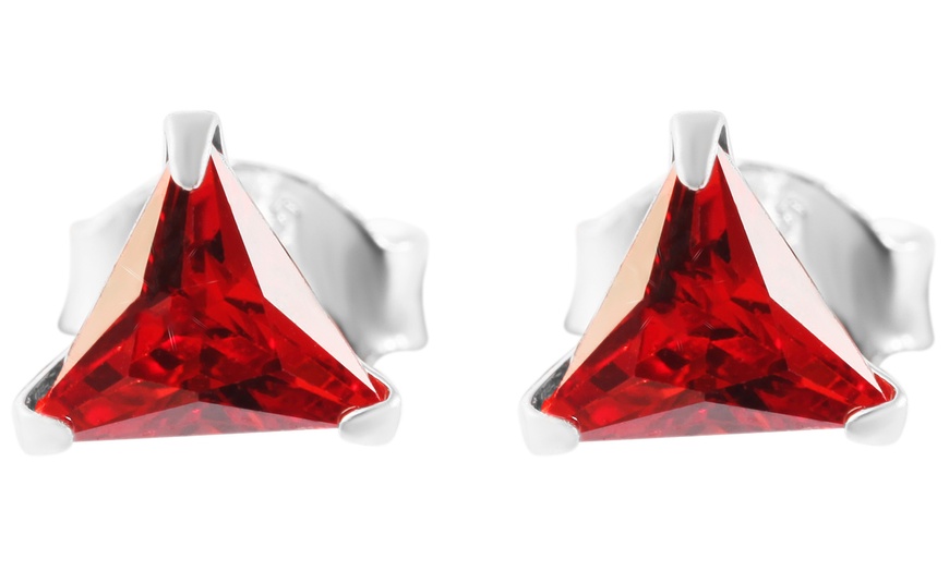Image 38: 1, 2 ou 3 boucles d'oreilles goujons en argent sterling pour enfants