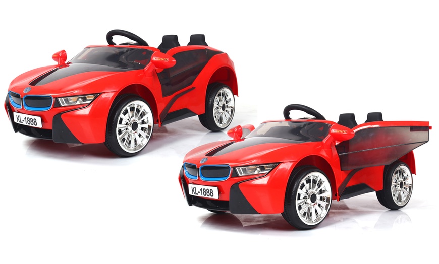 Image 2: BMW I8 Electric Ride-On Toy Car