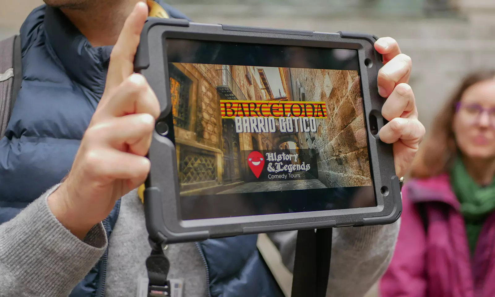 Tour guiado por Barcelona con opción a realidad aumentada y comida