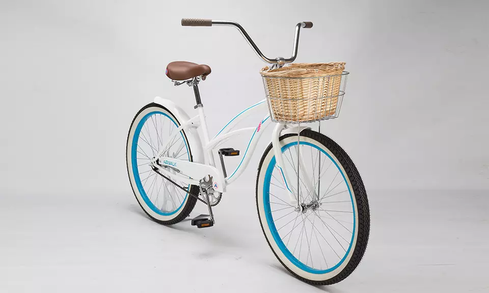 Airwalk Men's and Women's Single-Speed Cruiser Bicycles - Primary Image