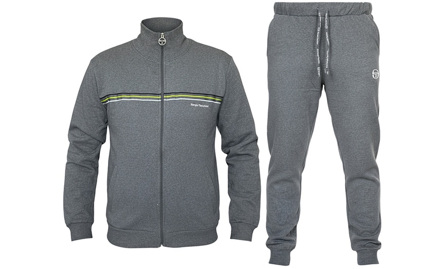 Image 4: Tuta uomo Sergio Tacchini in cotone felpato