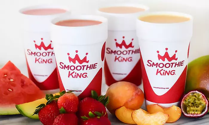 Three or Five Groupons, Each Good for $5 Toward Smoothies at Smoothie King (40% Off). Two Locations.  - Primary Image