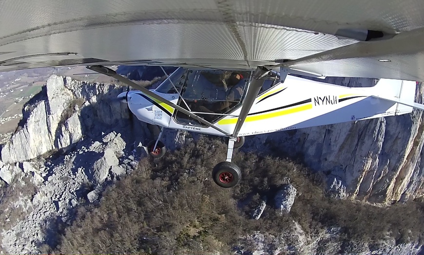 Image 4: Vol sur le Vercors en ULM Pendulaire ou Multiaxe avec ULM Evasion 26