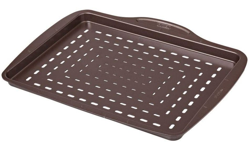 Image 2: Up to Six Pyrex Asimetria Rectangular Pizza Trays