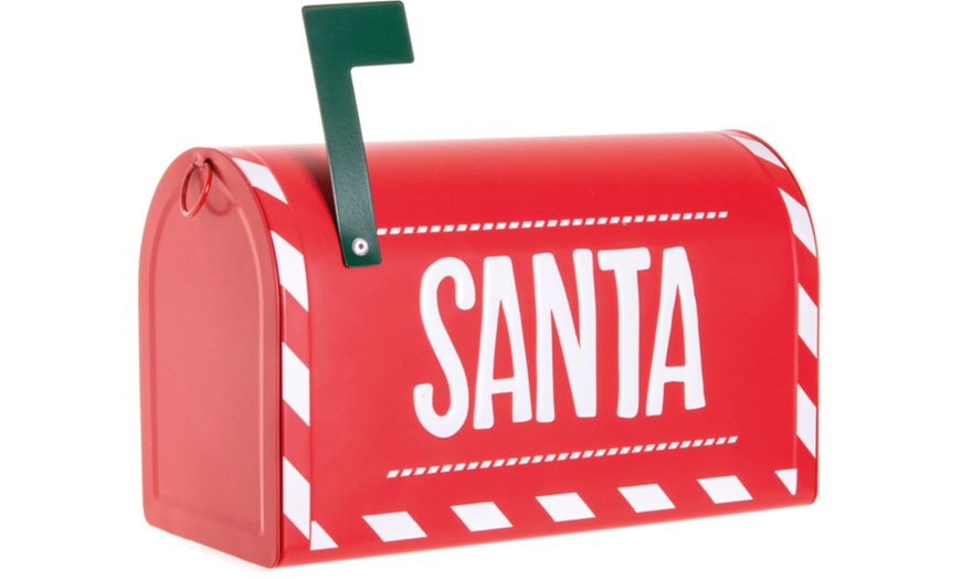 Image 6: Cassetta postale ornamentale in stile natalizio