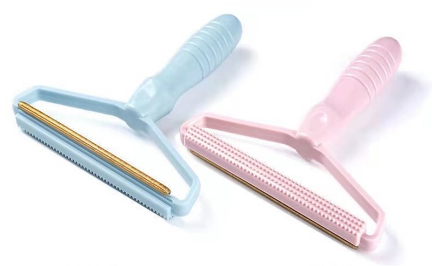 Image 2: One or Two Portable Pet Hair Remover Tools