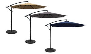 Outdoor 3M Cantilever Umbrella with Base