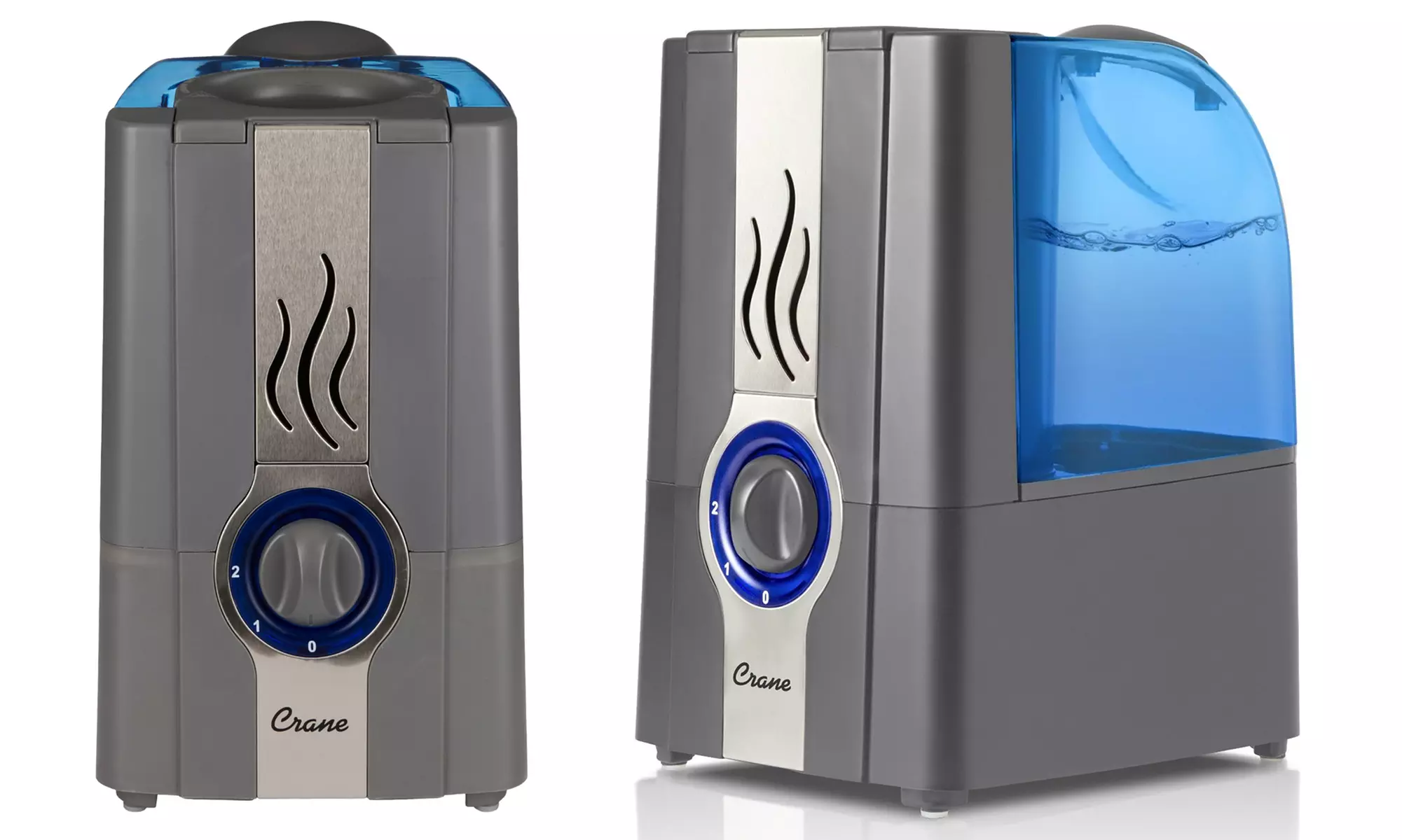 Crane Classic Soothing Warm Mist 1-Gallon Humidifier with 2-Output Settings - Primary Image