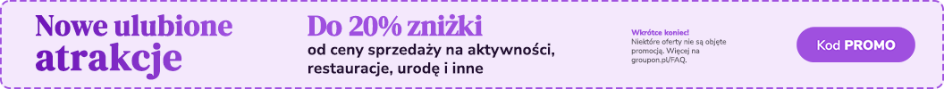 Do 20% zniżki na restauracje i nie tylko! Kod: PROMO