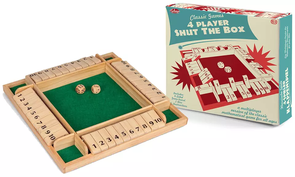 Jeu de société en bois TOBAR pour 4 joueurs - Primary Image