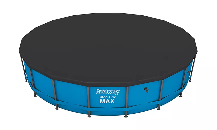 Image 10: Bestway zwembadafdekking