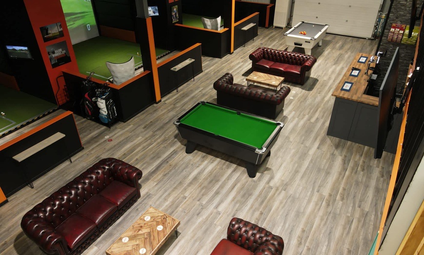 Image 5: Indoor Golf Fun with Pie and Pint for Up to 4 people