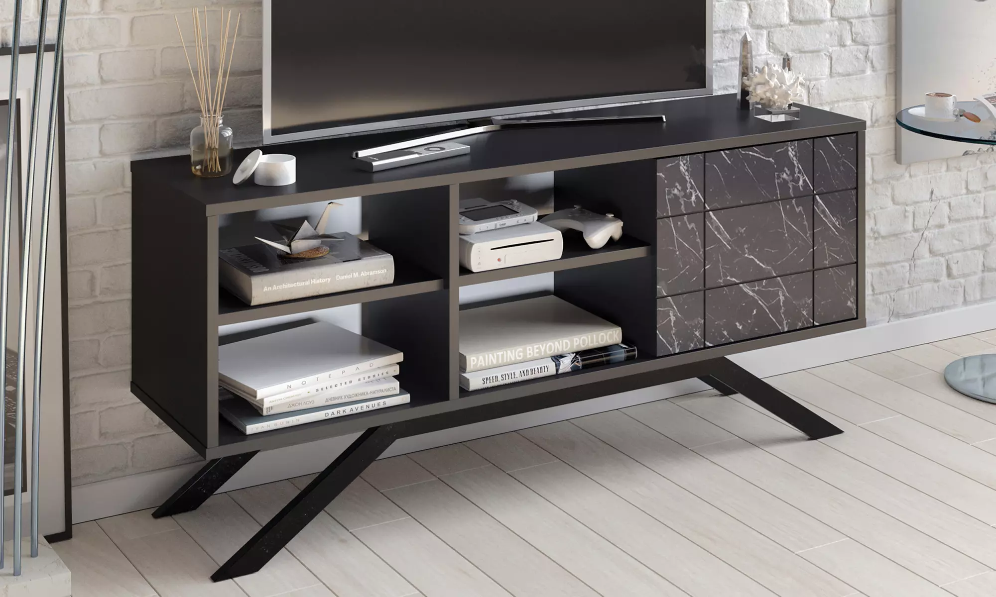 Decorotika North TV Stand and Media Console
